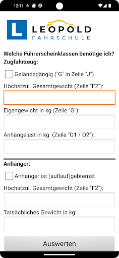 Fahrschule Leopold Screen 2