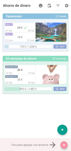 Vista previa de la aplicación