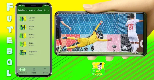 Futebol ao vivo no celular