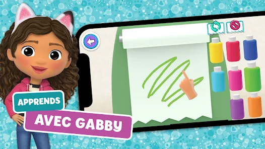Gabby et la maison magique : cadeaux avec des chats pour enfant