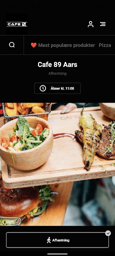 Android application Cafe 89 screenshort