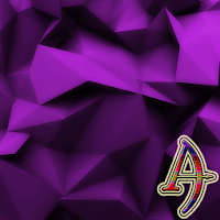 Polygons Purple Xperien Theme