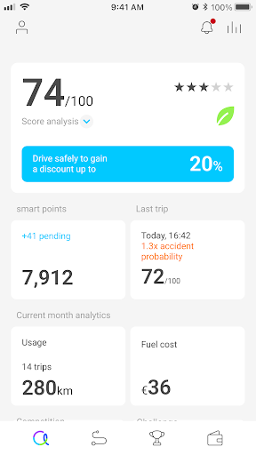Android application SmartDrive - Greece screenshort