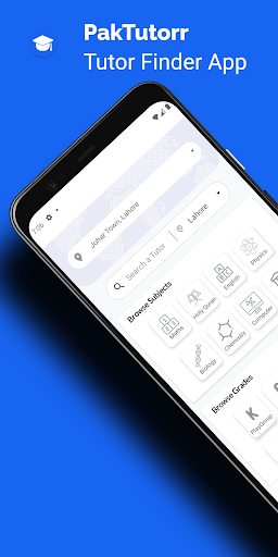 Android application Pak Tutor - Tutor Finding App screenshort