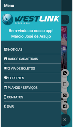 Westlink São Gonçalo - Cliente Screen 3
