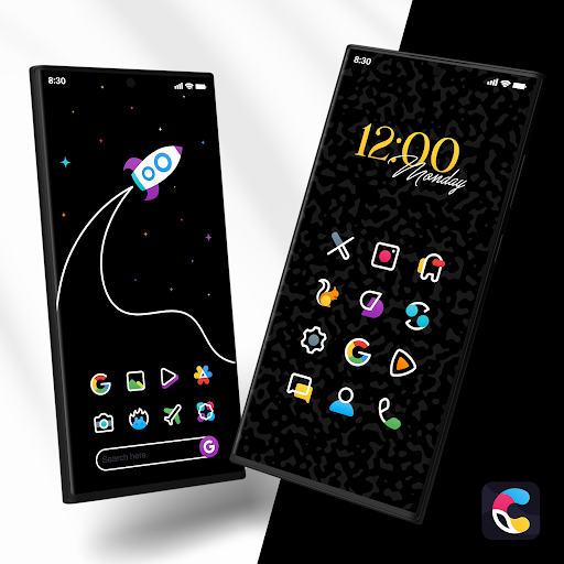 Android application ColorLine IconPack screenshort