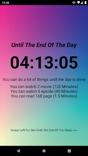 Android application Until End Of Day screenshort