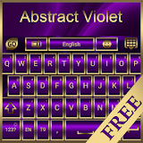 Free Abstract Violet Go Keyboard theme icon