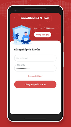 Android application Giaonhan247 - Mua & ship hộ hà screenshort