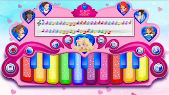 Game screenshot Pink Real Piano Princess Piano hack