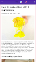 Anteprima screenshot di Come fare lo slime APK #4