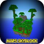 Cover Image of Télécharger Maps Skyblock : Mods for MCPE  APK