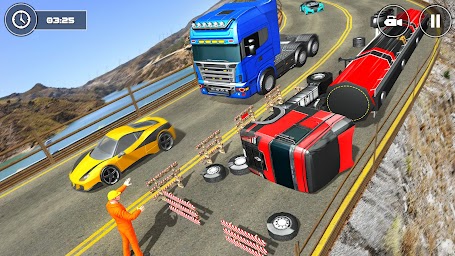Oil Tanker Transport Driving