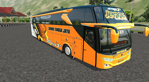 Android application Bus Lintas Jawa Simulator 2024 screenshort
