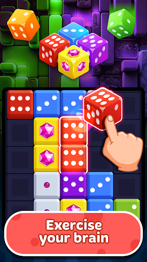 Android application Dice Puzzle - Merge color screenshort