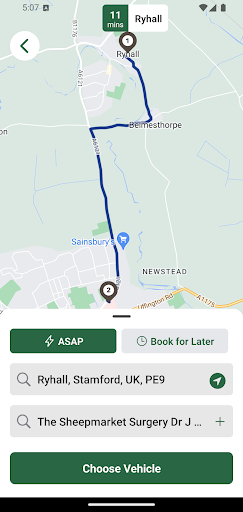 Premier Starline Taxis Screenshot 3 - AppWisp.com