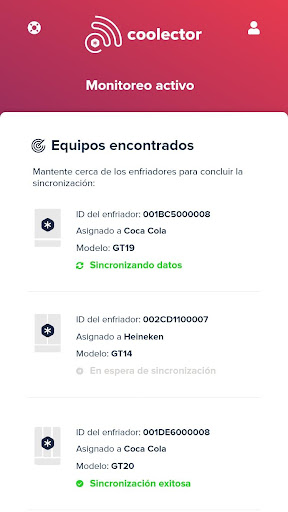 Coolector Screen 2