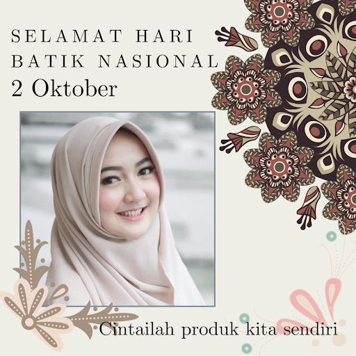 Twibbon Hari Batik Nasional