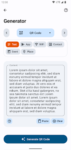 Codora - QR Code/Barcode Tools Screen 2