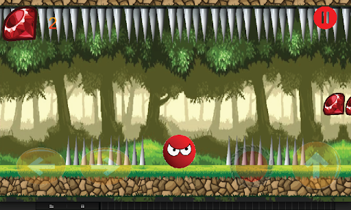 Android application Red Saw Ball screenshort
