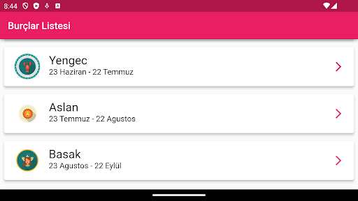 Burç Rehberi Screen 2