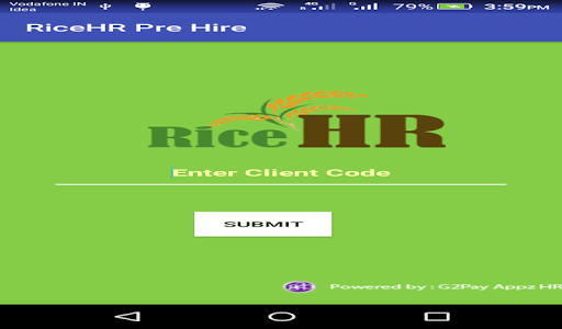 RiceHR Pre Hire Screen 3