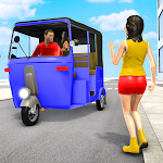 Cover Image of Unduh City Auto Rickshaw Taxi Games 1.0.1 APK