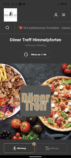 Android application Döner Treff Himmelpforten screenshort