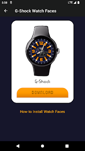 G-Shock Squad Watch Face