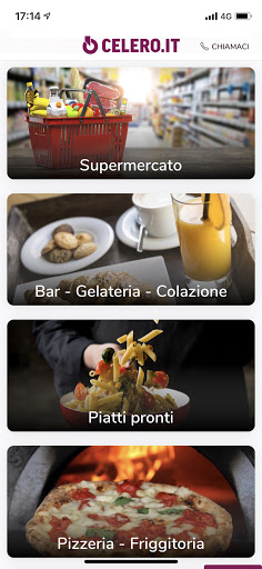 Android application Celero.it screenshort