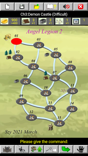 Angel Legion 2 (strategy game) Screen 2