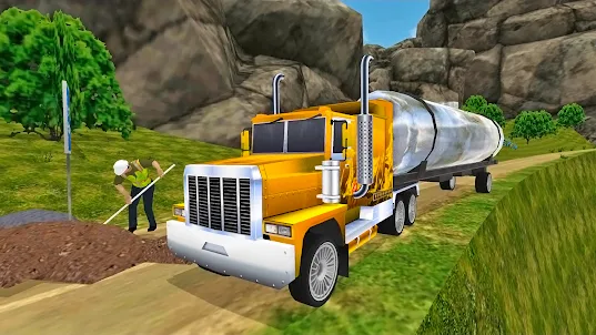 Offroad Oil Tanker Truck Game