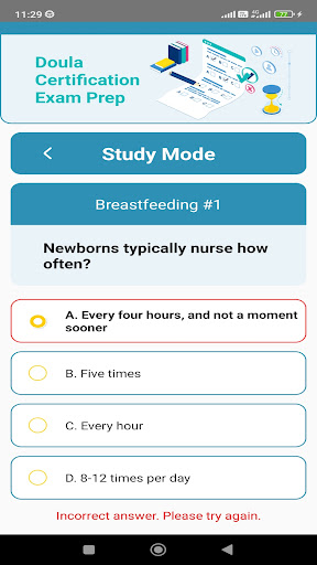 Doula Certification Exam Prep Screen 3