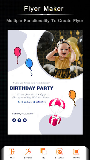 Flyer Poster Creator & Editor Screen 3