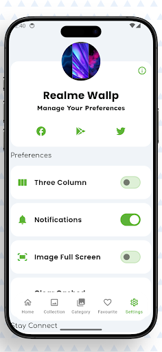 Screenshot of Wallpapers For Realme HD - 4K
