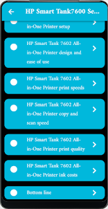 HP Smart Tank7602 guide