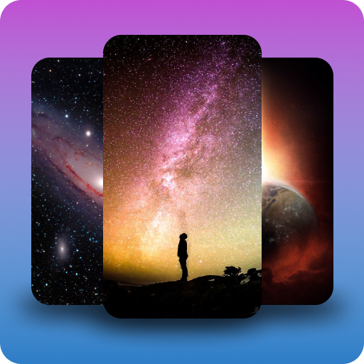 Space wallpapers 4k hd logo
