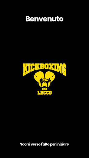 Android application Kickboxing Lecco screenshort