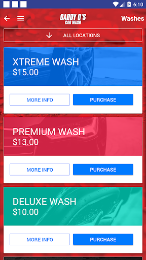 Daddy Os Car Wash Screen 3