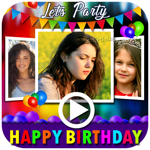 Birthday Video Maker With Song 1.0.34 Icon