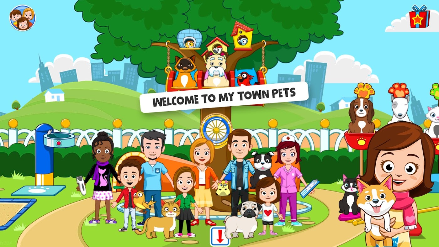 My Town: Pet, Animal Kids Game 