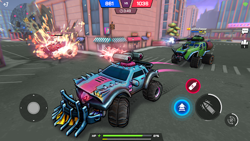 Battle Cars: Fast PVP Arena Screen 3