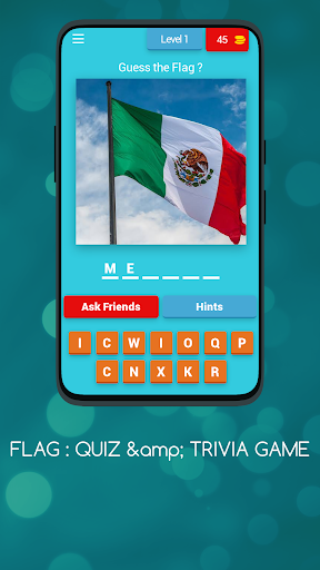 FLAG  QUIZ and TRIVIA GAME
