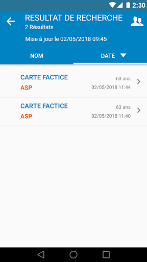 MySpeech Manager Screen 2