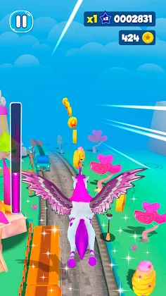Unicorn Dash: Fun Runner 2 - Screenshot 1