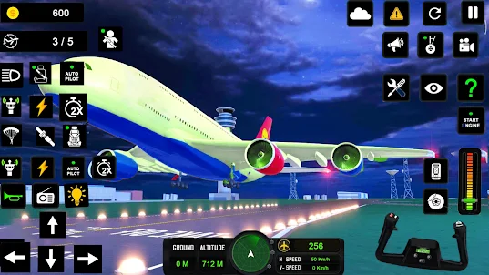 Jogos de Avião: avião voando