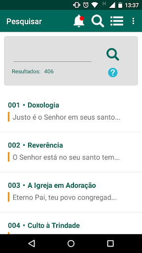 Hinário Presbiteriano Novo Cân Screen 2