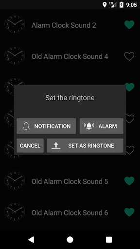 Android application Old Alarm Clock Soundboard screenshort