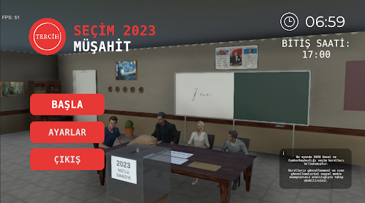 Android application Seçim 2023 Müşahit oyunu screenshort