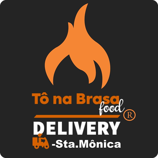 Tô na Brasa Food Sta.Mônica logo